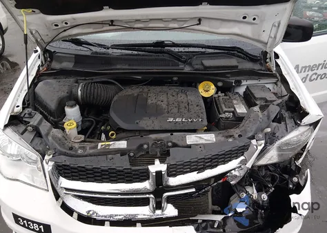 2018 Dodge Grand Caravan Se z USA, uszkodzony, nr VIN 2C4RDGBG7JR230852